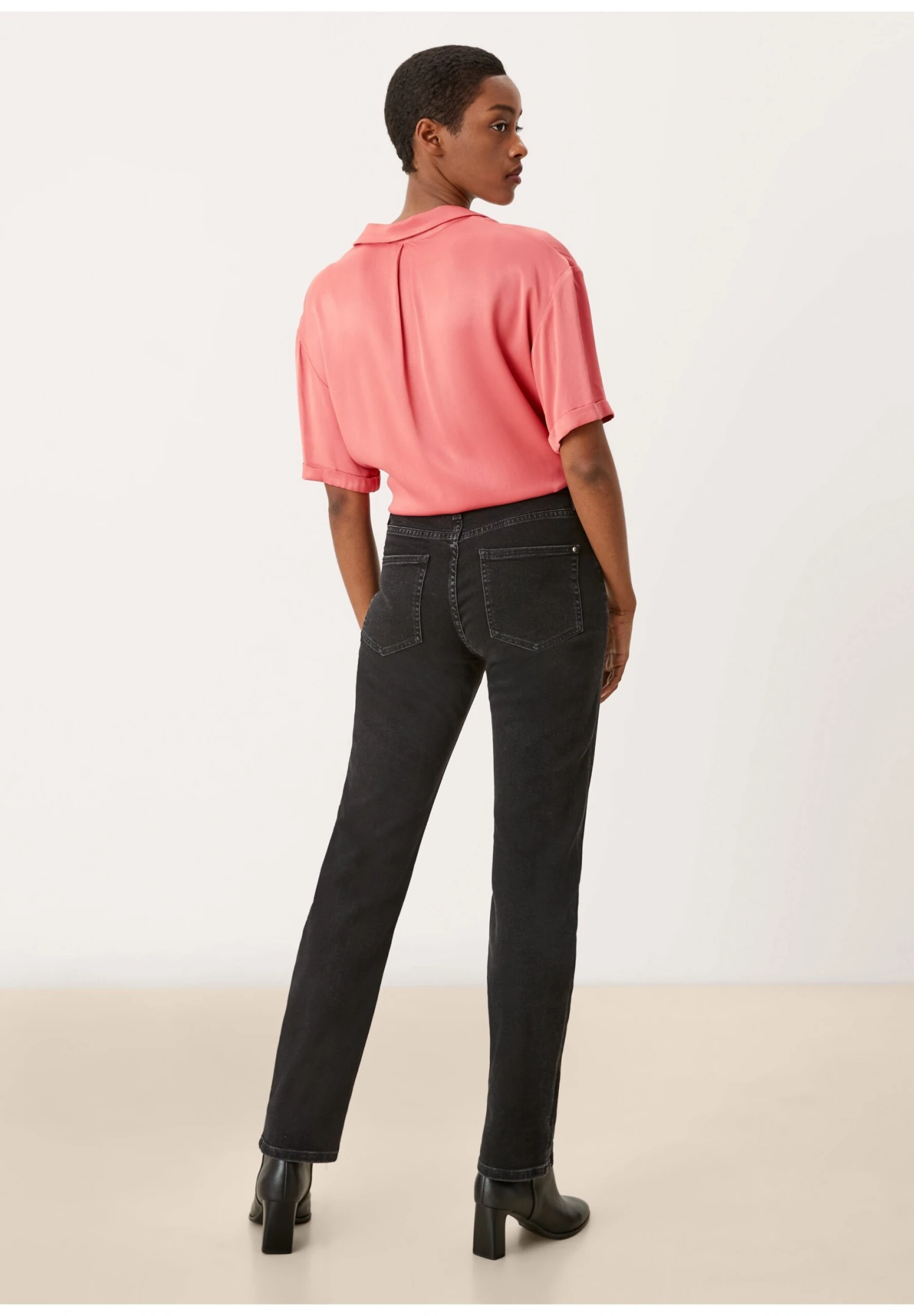 S.Oliver BLACK LABEL Overhemdblouse - Faded Rose 6 S.Oliver BLACK LABEL Overhemdblouse - Faded Rose - Afbeelding 6