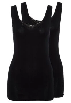 Schiesser Cotton Essentials 2 Pack - Hemd - Black 12 Schiesser Cotton Essentials 2 Pack - Hemd - Black -Ulla Popken Winkel 01b96a9b49bc469a99196034634acab3