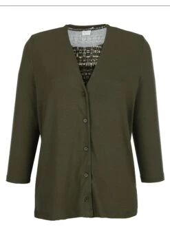 Set - Lichte Jas - Oliv/Dunkelgrün 9 Set - Lichte Jas - Oliv/Dunkelgrün -Ulla Popken Winkel 0262153467e14583940caf28fe10e689