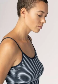 MEY Cotton Stripe - Hemd - Night Blue -Ulla Popken Winkel 079e184eafef4b638b5b880915957e07