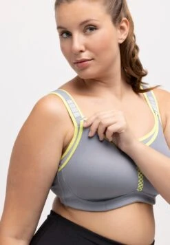Ulla Popken Sport Bh - Grey -Ulla Popken Winkel 07b570731172471799d37803a0ebafc5