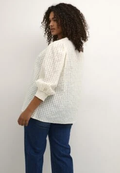 Kcsisla 3/4 Sl - Blouse - Chalk -Ulla Popken Winkel 09c09520b70a44efab47dee615c3be0c