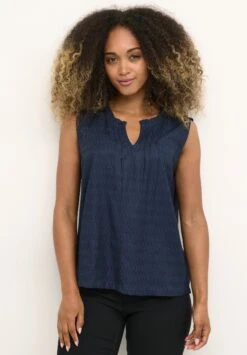 Cream Crliselin- Blouse - Total Eclipse