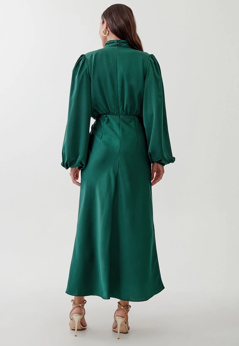 Tussah Alaia - Maxi-Jurk - Emerald 3 Tussah Alaia - Maxi-Jurk - Emerald - Afbeelding 3