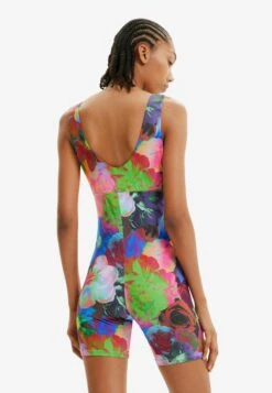 Desigual Floral Sport - Jumpsuit - Multi Coloured -Ulla Popken Winkel 10957e3daca5470a807d1d9f9315a9b1