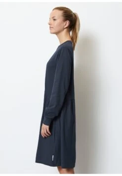 Marc O'Polo DENIM Longsleeve Ruffled Hem - Jerseyjurk - Orion Blue -Ulla Popken Winkel 13b52b28d0aa45bc996d3c7b5c97f632