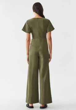 Calli Zana- Jumpsuit - Khaki 8 Calli Zana- Jumpsuit - Khaki -Ulla Popken Winkel 1582defa12334912867cca10725d9185