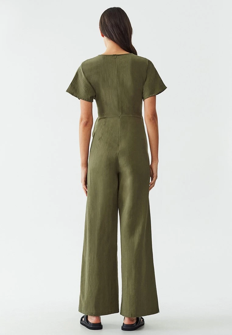 Calli Zana- Jumpsuit - Khaki 3 Calli Zana- Jumpsuit - Khaki - Afbeelding 3
