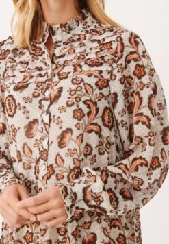Part Two Veni - Blousejurk - Koi Japanese Flower Print -Ulla Popken Winkel 173765fadf2147629d0753ab5b1fab0d