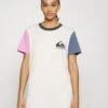 Quiksilver Tee Dress - Jerseyjurk - White