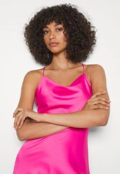 Yasdotteacross Strap Midi Dress - Cocktailjurk - Fuschia Purple -Ulla Popken Winkel 1911de906ced40f4bed30202c20a0061