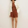 TOM TAILOR Denim Shorts - Nut Brown