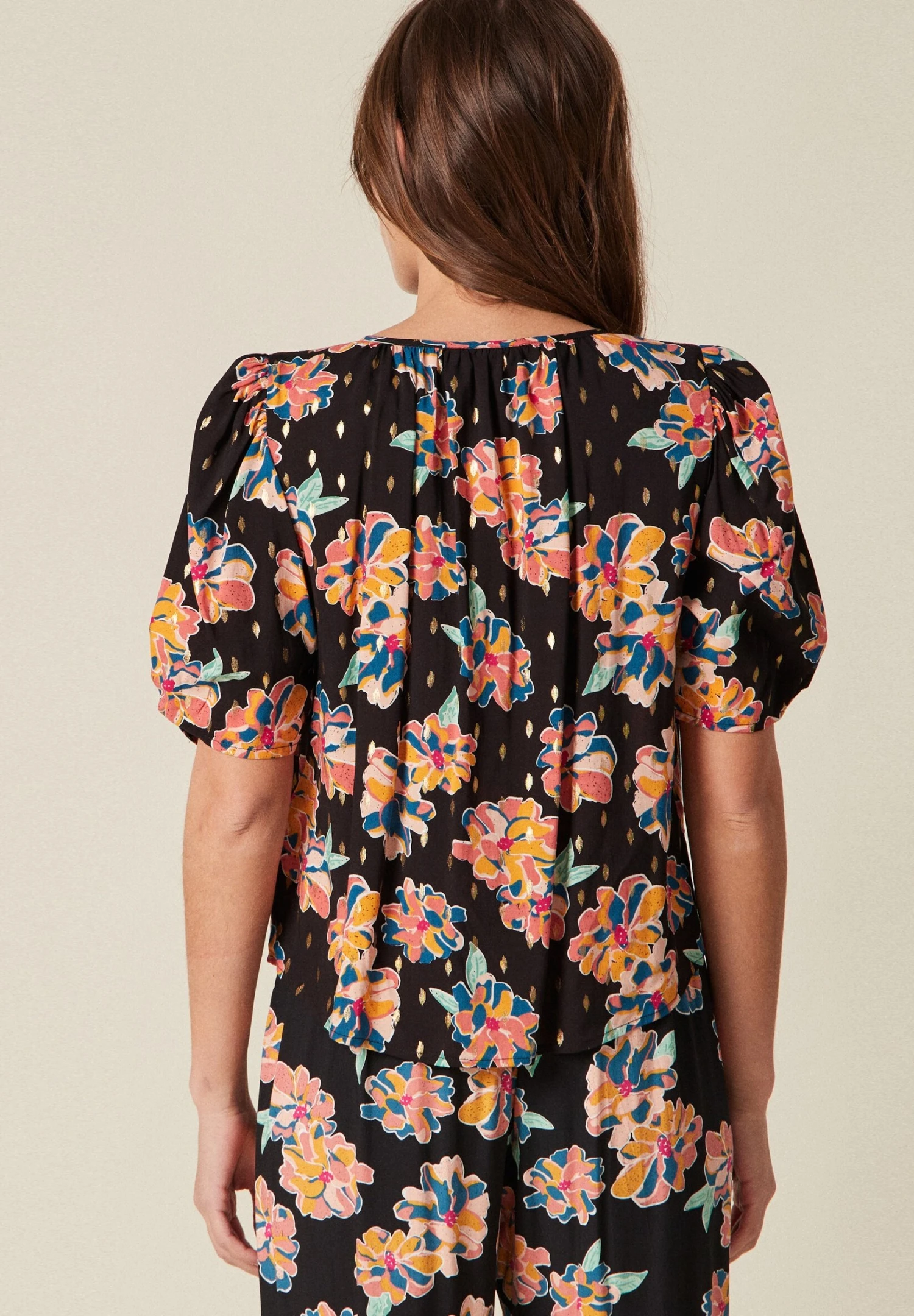 Blouse - Noir 3 Blouse - Noir - Afbeelding 3