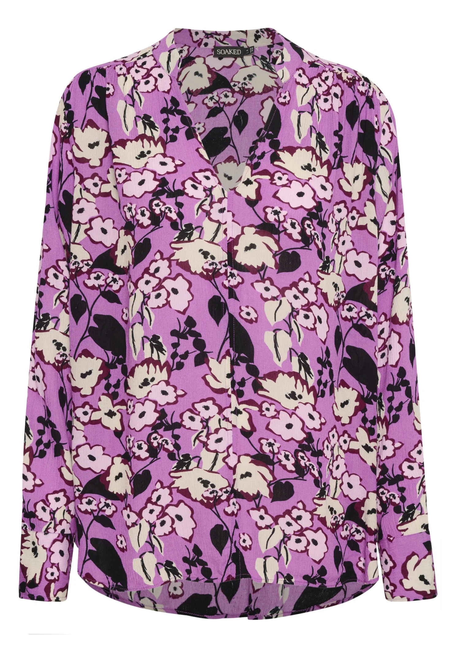 Soaked In Luxury Zaya Ls - Blouse - Liatris Graphic Flower 5 Soaked In Luxury Zaya Ls - Blouse - Liatris Graphic Flower - Afbeelding 5