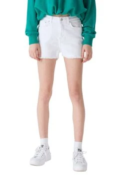 LTB Layla - Shorts - Weiss -Ulla Popken Winkel 1b9c27e6dc7e4f5d8e6f6b8864170c4b