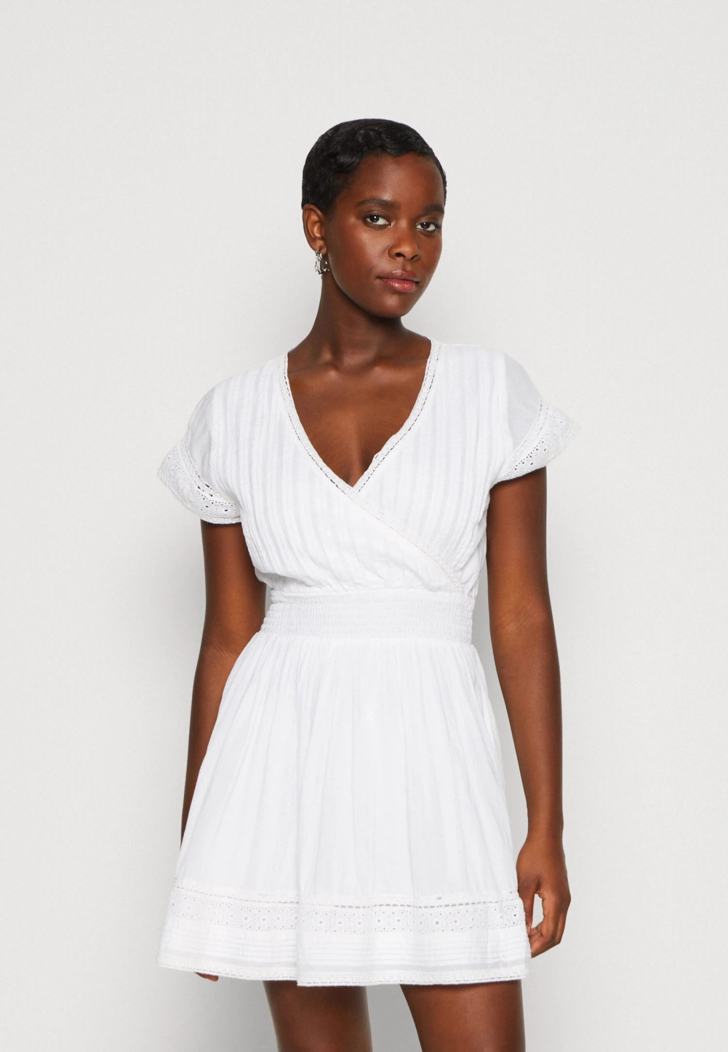 Pepe Jeans Poete - Jurk - White 1 Pepe Jeans Poete - Jurk - White