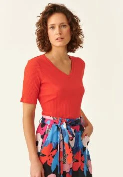 Margo - T-Shirt Basic - Orange