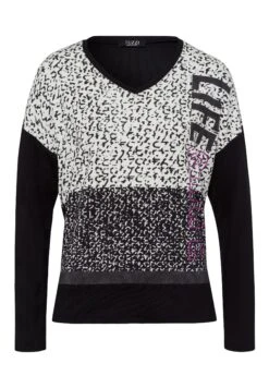 Powerful Vibes - Longsleeve - BlackWhite -Ulla Popken Winkel 1d640511f08e4425a6729e391e14b6b0