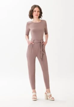 Layla - Jumpsuit - Dark Taupe