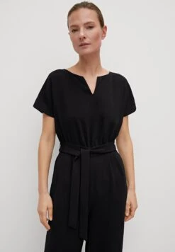 Comma Jumpsuit - Schwarz -Ulla Popken Winkel 1df2318985da40268e6fe9bda528080d