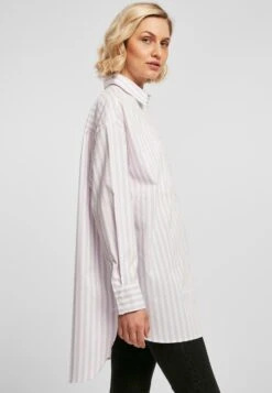 URBAN CLASSICS Overhemdblouse - White Lilac -Ulla Popken Winkel 1f2a0b740a5e4d5eba8311a8b2bc90fb