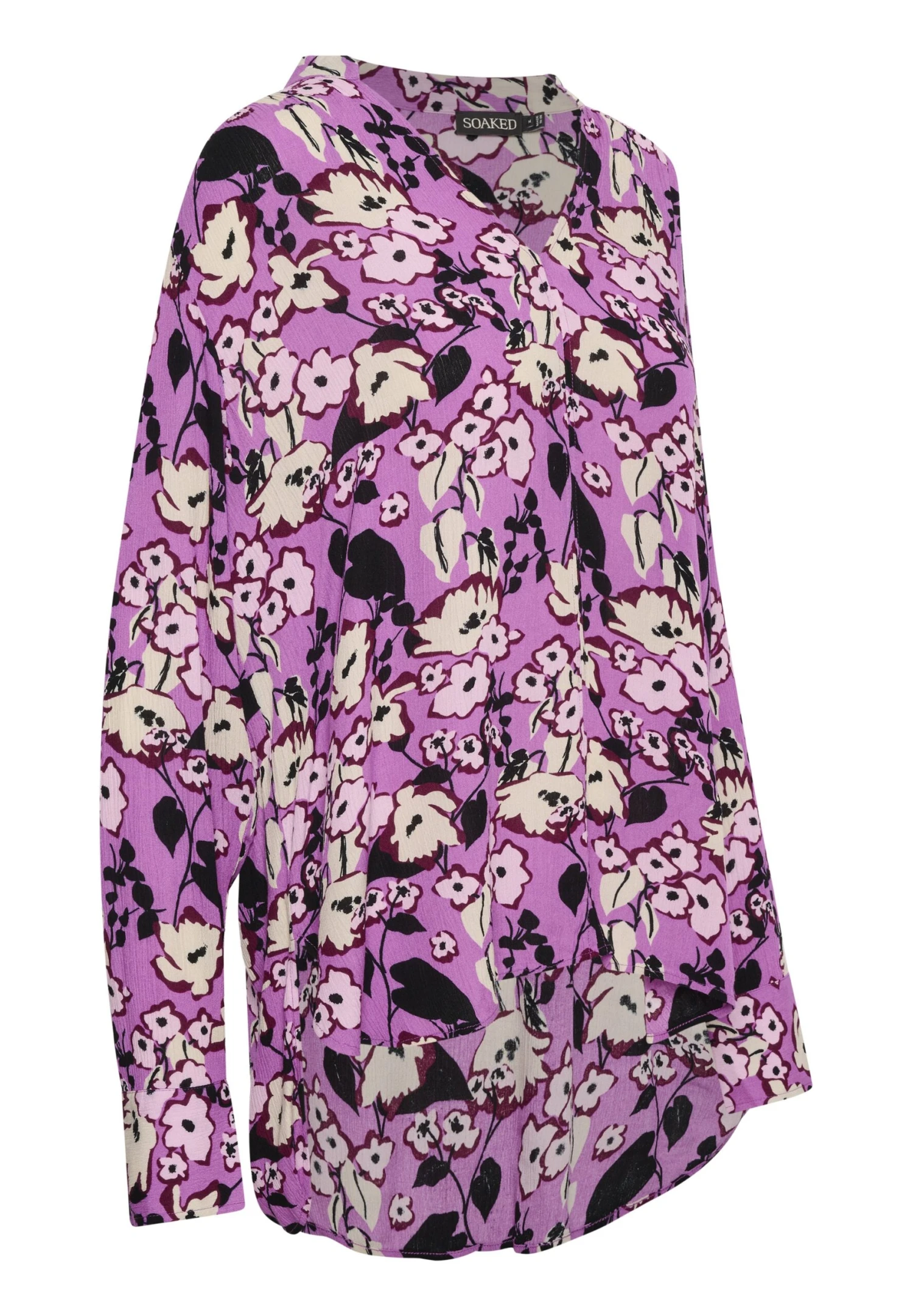 Soaked In Luxury Zaya Ls - Blouse - Liatris Graphic Flower 7 Soaked In Luxury Zaya Ls - Blouse - Liatris Graphic Flower - Afbeelding 7