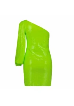 Steve Madden Katya - Cocktailjurk - Neon Green -Ulla Popken Winkel 2391a7cb74d545c7bbb6de4027cf7f2a