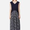HELMIDGE Maxi-Jurk - Blau