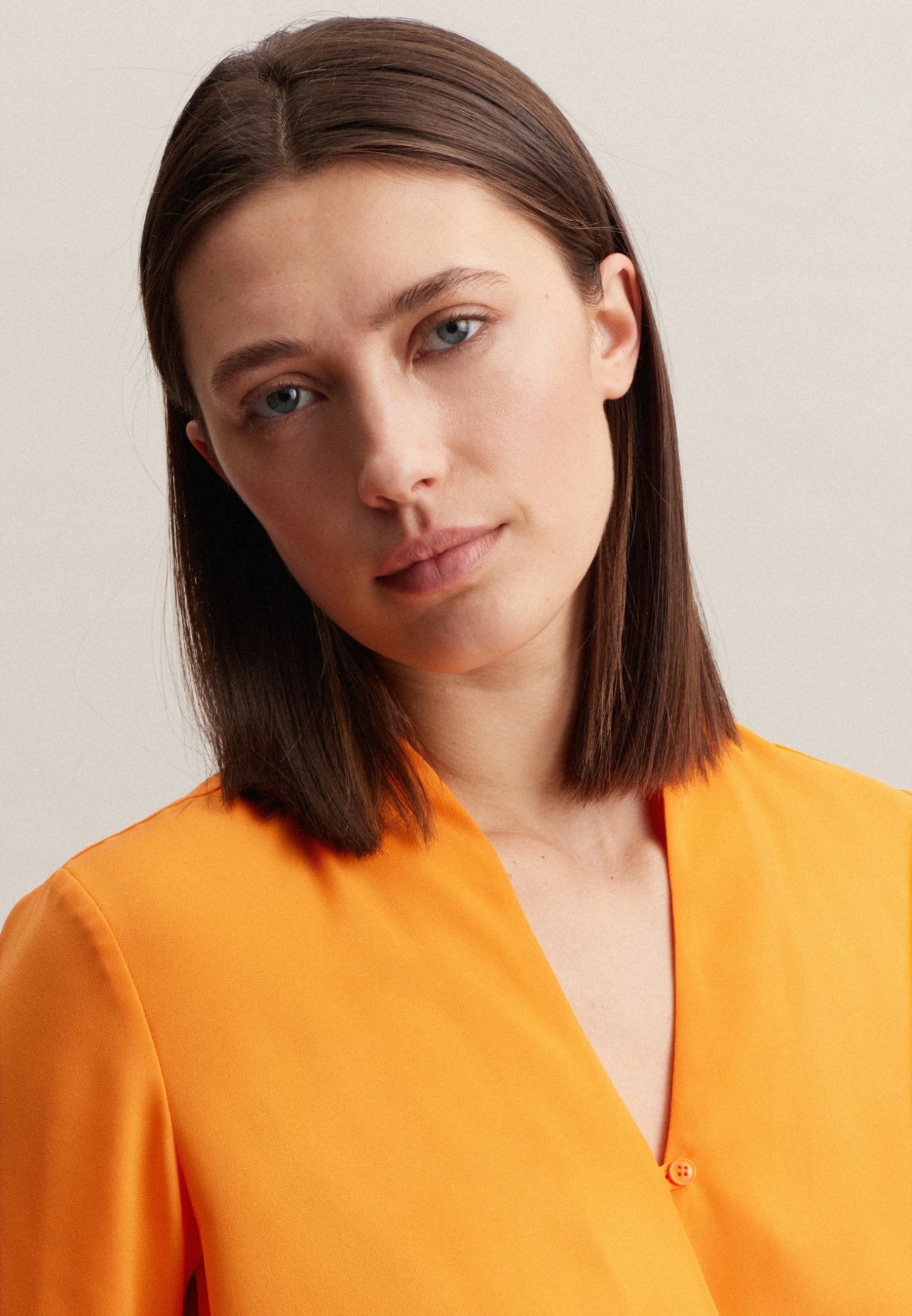 Seidensticker Blouse - Orange 4 Seidensticker Blouse - Orange - Afbeelding 4