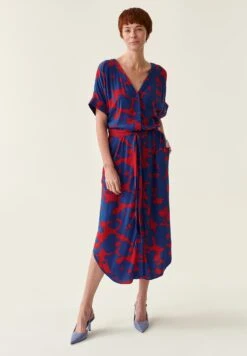 Kimadi - Blousejurk - Red 7 Kimadi - Blousejurk - Red -Ulla Popken Winkel 25b65a9b001d49c3b2f91094dc7eb2e5