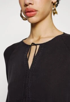 True Religion Amur Pigmend Dyed - Maxi-Jurk - Black -Ulla Popken Winkel 265993efcc89443ebbb08c1ce6e3768c