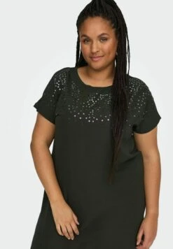 ONLY CARMAKOMA Curvy Pailletten - Jurk - Rosin -Ulla Popken Winkel 267f2f000e90427eb8b4060df773548c