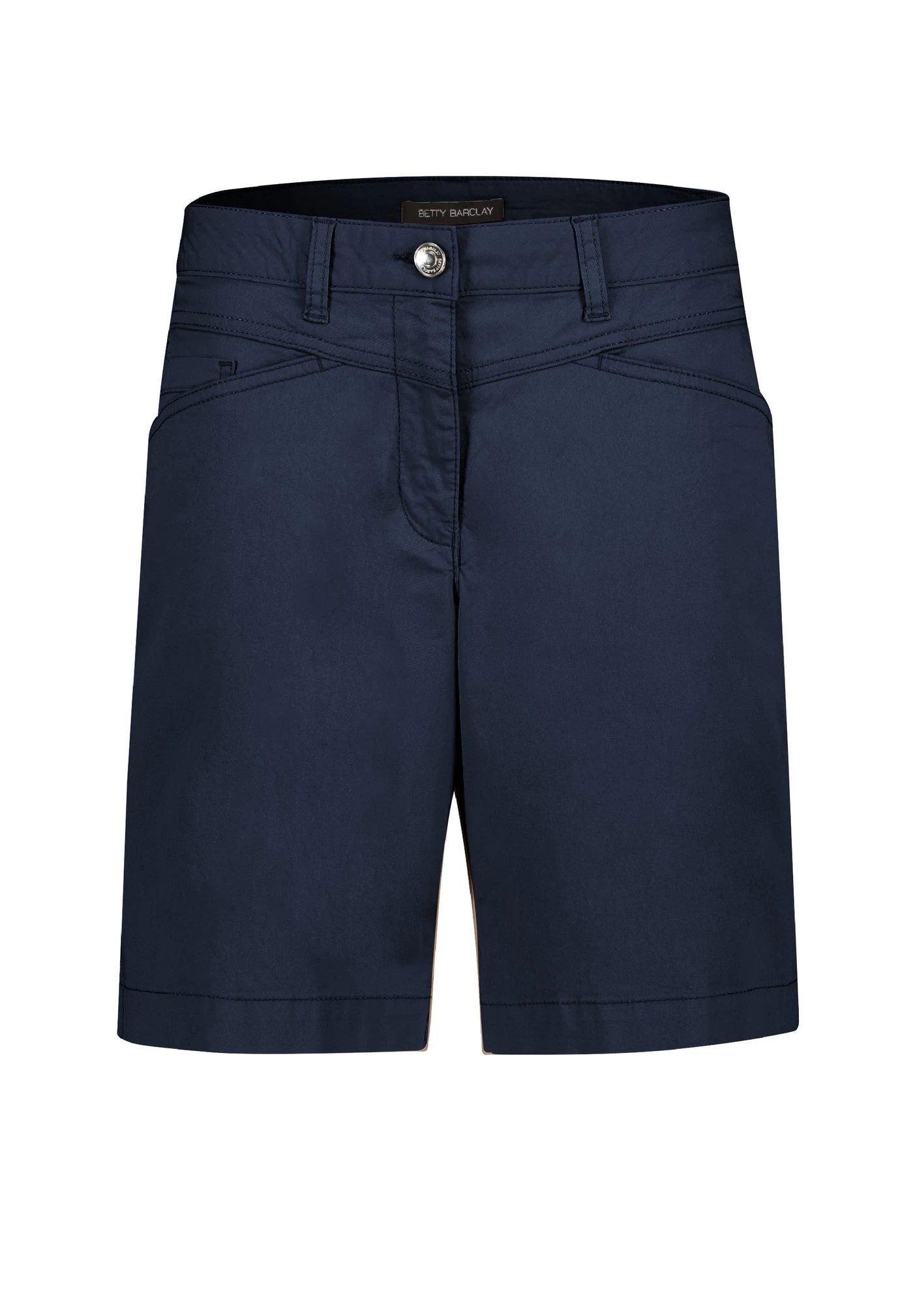Betty Barclay Sommer Mit Eingrifftaschen - Shorts - Dunkelblau 1 Betty Barclay Sommer Mit Eingrifftaschen - Shorts - Dunkelblau