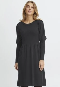 Fransa Frdedina Dr- Gebreide Jurk - Black