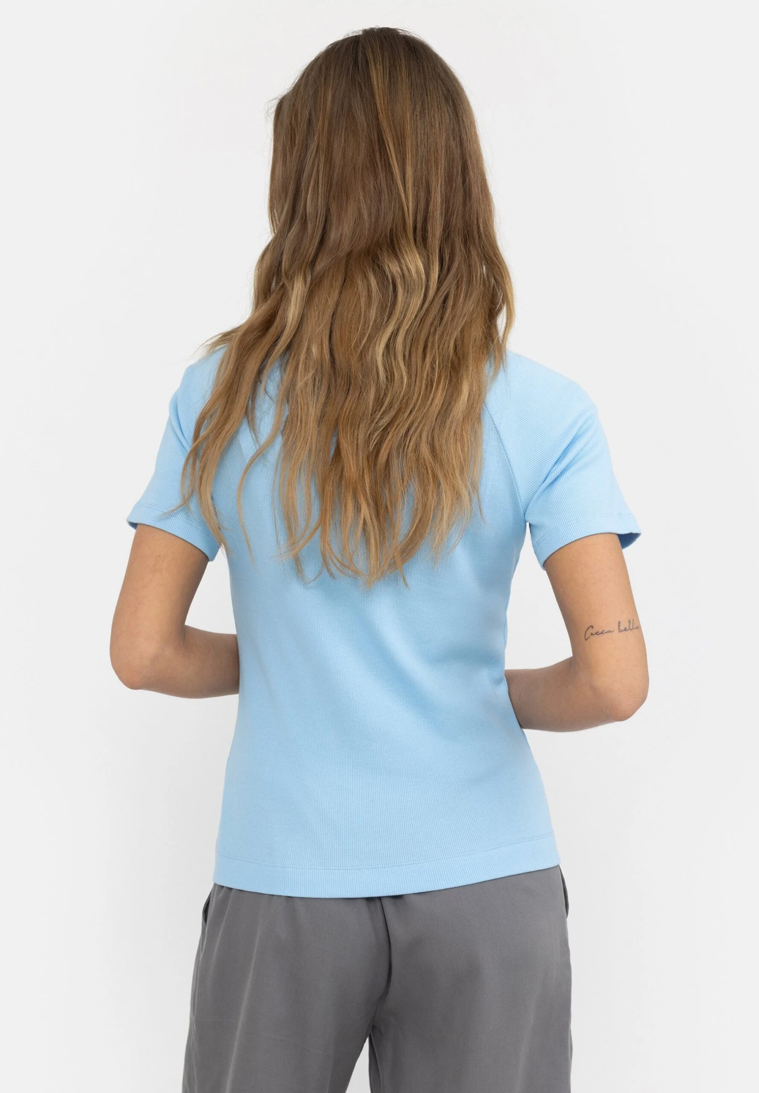 Esmé Studios Esblossom Ss O-Neck - T-Shirt Basic - Dutch Canal 2 Esmé Studios Esblossom Ss O-Neck - T-Shirt Basic - Dutch Canal - Afbeelding 2