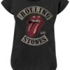 F4NT4STIC Plus Size The Rolling Stones Tour '78 - T-Shirt Print - Schwarz