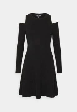 DKNY Shldr Fit Flare Drss - Cocktailjurk - Black -Ulla Popken Winkel 2e9d6a535fb746d38c2612ddc9e38698