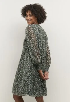 Kaffe Kalenny - Jurk - BlackGreen Chalk Flower 7 Kaffe Kalenny - Jurk - BlackGreen Chalk Flower -Ulla Popken Winkel 2f94c7b453d647c4a91e8a89733f461d