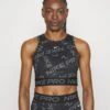 Nike Performance Crop Tank- Top - Black