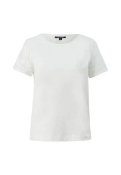 Comma Mit Details - T-Shirt Print - Off White 13 Comma Mit Details - T-Shirt Print - Off White -Ulla Popken Winkel 31745abf93014bb988f9d25a82ed2cd3