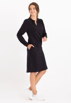 La Travel Chérie - Jerseyjurk - Zwart -Ulla Popken Winkel 31d3debab7734efd95c1dc84127bc0fb