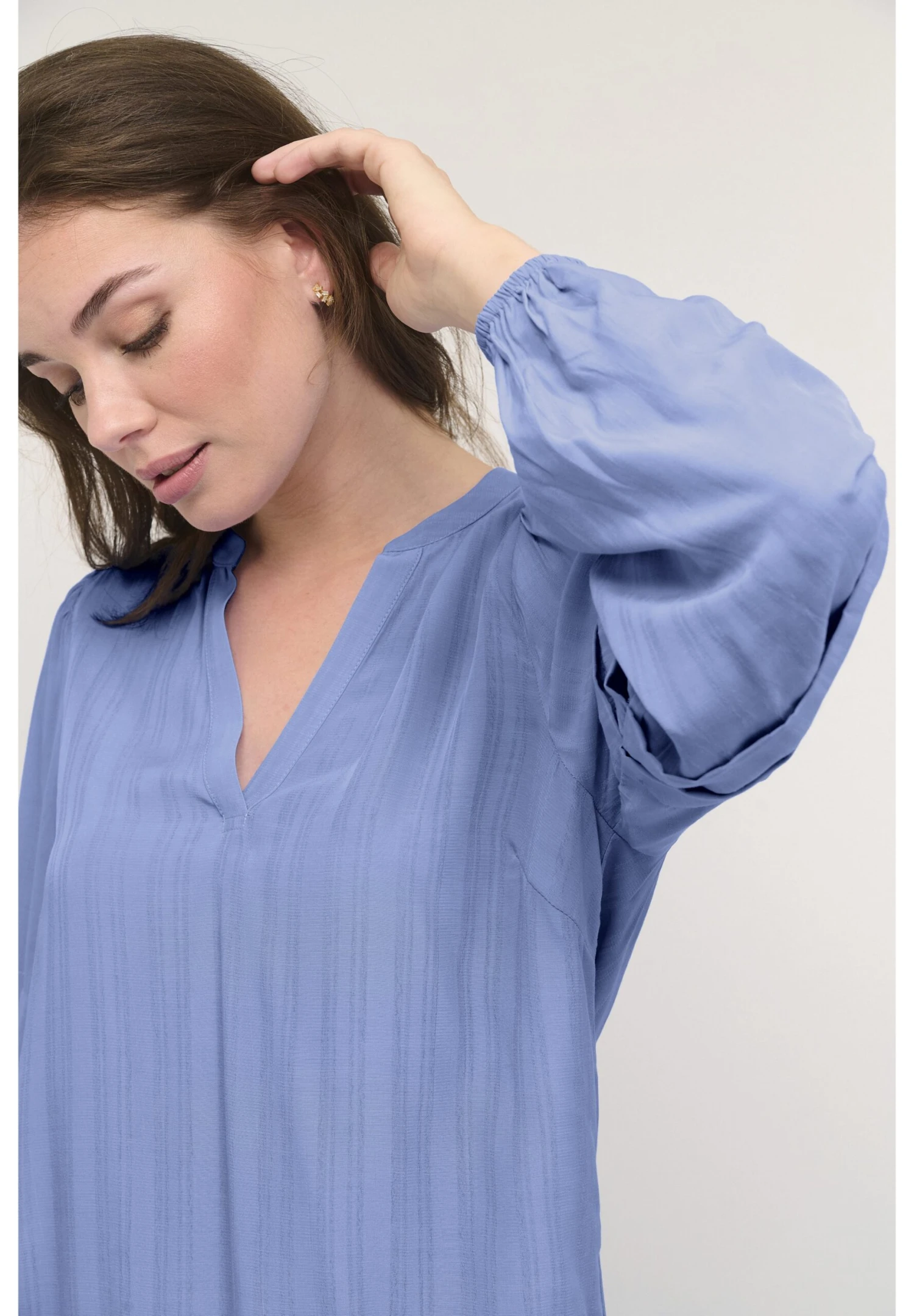 Kaffe Kahelly- Blouse - Grapemist 2 Kaffe Kahelly- Blouse - Grapemist - Afbeelding 2