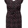 ONLY CARMAKOMA In Knielänge Curvy- Jurk - Black