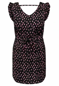 ONLY CARMAKOMA In Knielänge Curvy- Jurk - Black