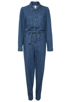 Pzdexi- Jumpsuit - Medium Blue Denim -Ulla Popken Winkel 36c6ed597e8d4eefab29cfc2038bc594