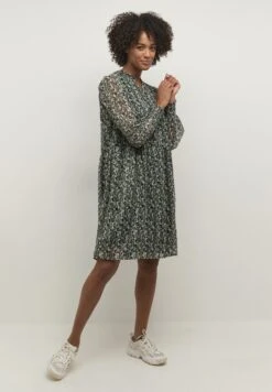 Kaffe Kalenny - Jurk - BlackGreen Chalk Flower 6 Kaffe Kalenny - Jurk - BlackGreen Chalk Flower -Ulla Popken Winkel 38a1632f47704795b8edf179e33dedf1