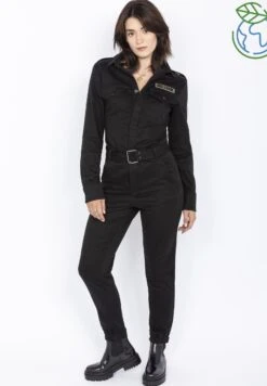 Schott With Belt - Jumpsuit - Noir