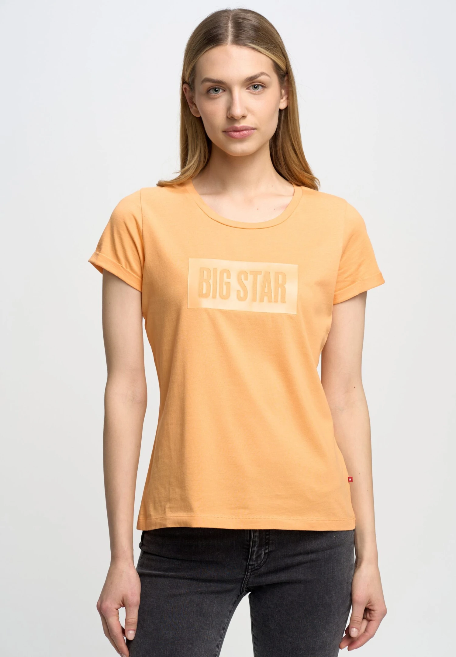 BIG STAR Oneidasa - T-Shirt Print - Hellorange 1 BIG STAR Oneidasa - T-Shirt Print - Hellorange