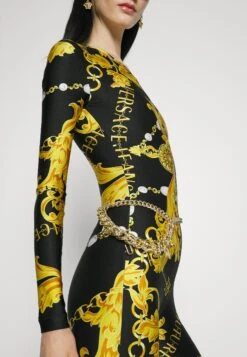 Lycra Chain Couture - Jumpsuit - Black/Gold 15 Lycra Chain Couture - Jumpsuit - Black/Gold -Ulla Popken Winkel 3ec81b276c4b4c4fb007fabe804eb55a