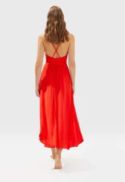 Oysho Strappy - Cocktailjurk - Red -Ulla Popken Winkel 42c52b1649a1429d89d05a10ce7b1e75